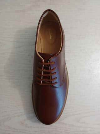 Clarks Glickly Derby Marrón Talla 39.5