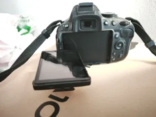 Cámara Nikon D3100 Negra