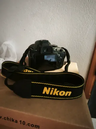 Cámara Nikon D3100 Negra