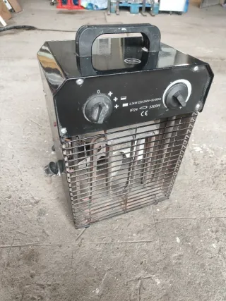 Calefactor Eléctrico Negro