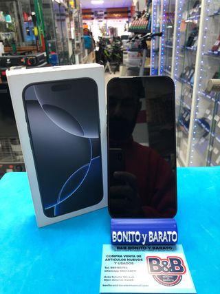 iPhone 16 Pro Max 256GB 100% 124 Ciclos