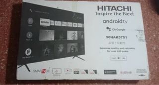 TV Hitachi 50 4K Android TV 50HAK5751 Nueva
