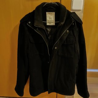 Chaqueta casual negra