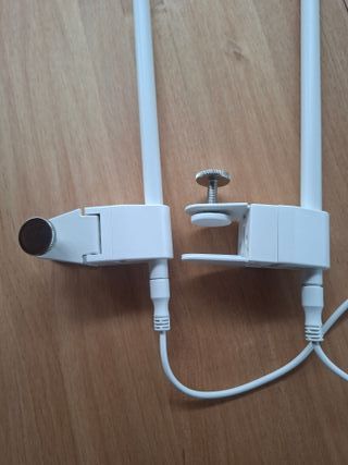 2 Lámparas Flexibles Ikea Blancas