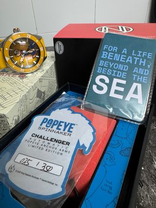 Spinnaker x Popeye Edición Limitada Reloj Automáti