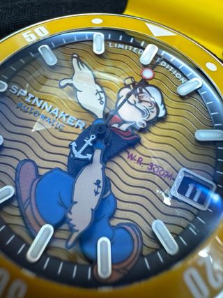 Spinnaker x Popeye Edición Limitada Reloj Automáti