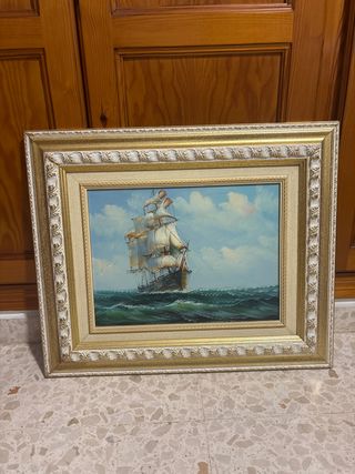 Cuadro Barco Velero Océano