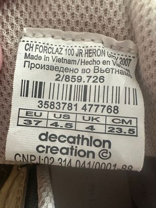 Botas de montaña Quechua talla 37