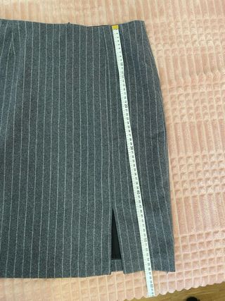 Falda lápiz gris Raya Diplomática