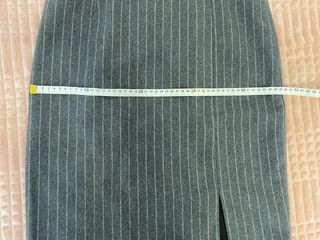 Falda lápiz gris Raya Diplomática