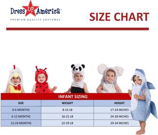 Dress Up America - Disfraz de mariquita para niñas