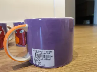 Juego 3 tazas Loja do Gato Preto gatos