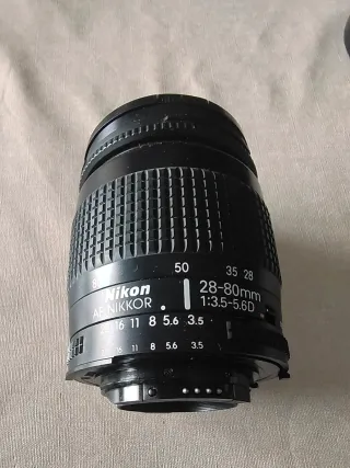 Nikon F70 + Nikkor + Disparador + 4 Carretes