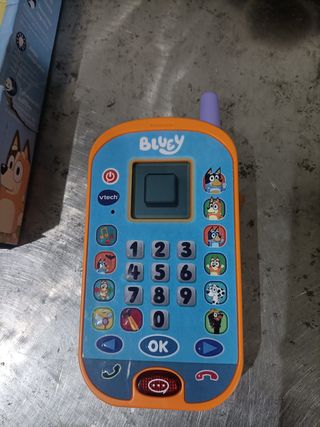 - VTech - Teléfono de Actividades de Bluey, Smar