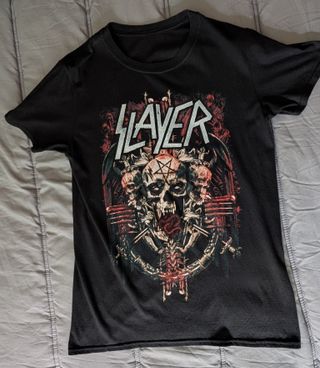 Camiseta Slayer Demonic Admat Negra