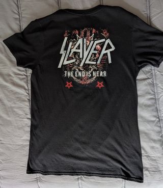 Camiseta Slayer Demonic Admat Negra