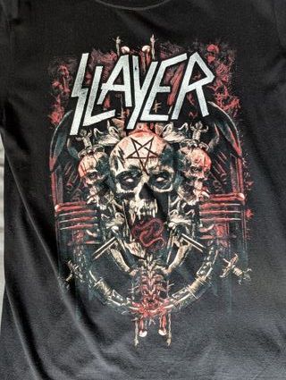 Camiseta Slayer Demonic Admat Negra