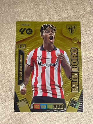 Adrenalyn XL 2025/26 Nico Williams Balón de Oro