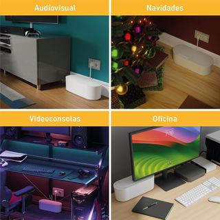 D-Line EU/CTUSMLW/SW Caja Organizadora de Cables,