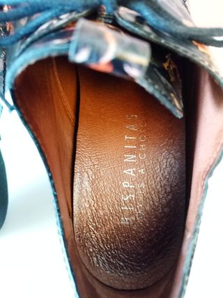 Zapatos cordones señora.