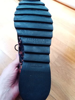 Zapatos cordones señora.