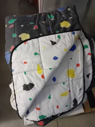 Edredón Cama 90 Reversible Multicolor