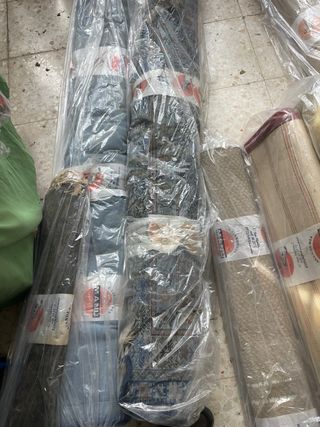 Lote 47 tappeti beige e marroni