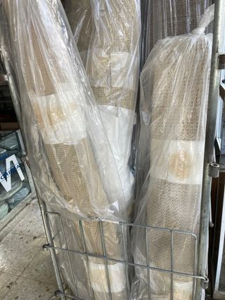 Lote 47 tappeti beige e marroni