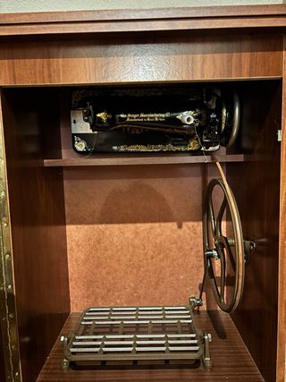 Máquina de coser Singer 15K Antigua 1929