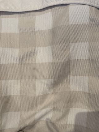 Saco para silla de bebé a cuadros