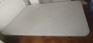 Colchón y base de tela