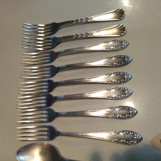 28 Cubiertos de Alpaca