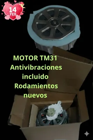 MOTOR  THERMOMIX TM31 RODAMIENTOS NUEVOS