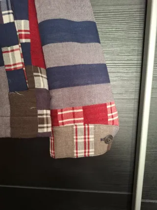 Chaqueta Zara Patchwork Talla L