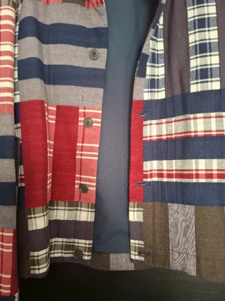 Chaqueta Zara Patchwork Talla L