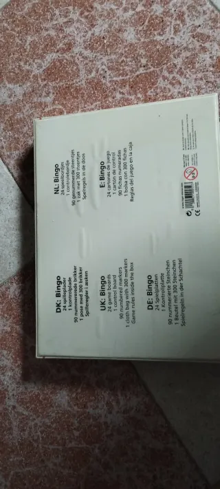 Juego de Bingo TIGER