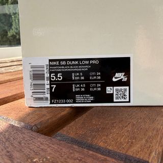 Nike SB Dunk Low Safari Gris Talla 38