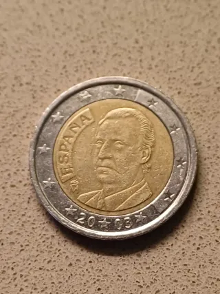 Moneda 2 Euros España 2003
