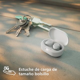 PHILIPS TAT1209WT Auriculares True Wireless con Bl