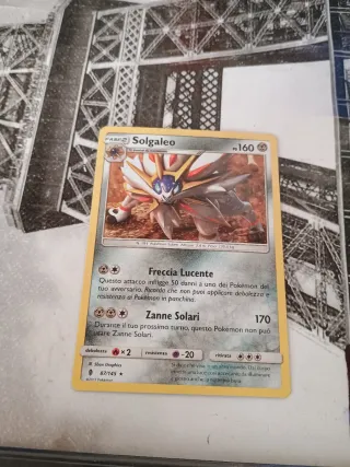 Solgaleo Carta Pokémon 87/145
