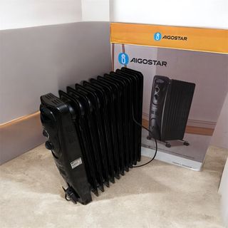 Radiador de aceite Aigostar negro