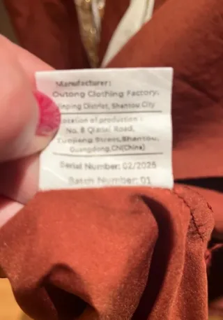 Vestido niña medieval talla 7-8 años. Burdeos.