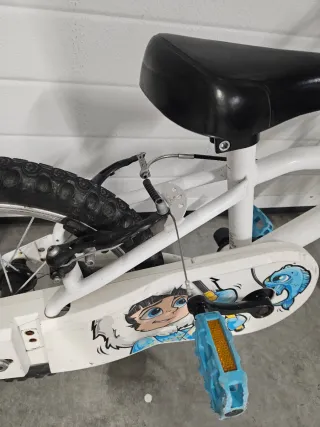 Bicicleta Infantil Btwin 100 16 Blanca