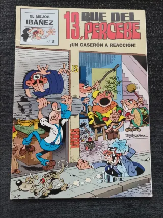 Lote Mortadelo y Filemón-13 R. del Percebe. 4 unid