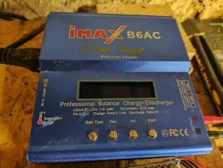 Batterie Lipo 2S KRC con caricabatterie