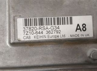 Honda 447806 centralita 37820rsag34 civic berlina