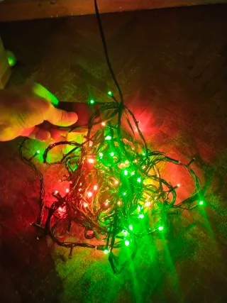 Luces de Navidad multicolores