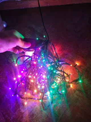 Luces de Navidad multicolores