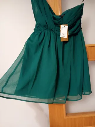 Vestido verde de fiesta