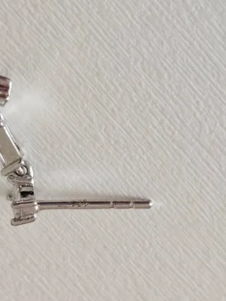 Pendientes plata 925 con circonitas